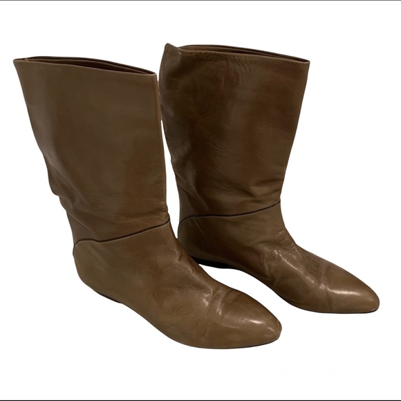 Andrea Carrano Shoes - Andrea Carrano Mid Leg Boots Size 37